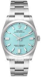 Rolex Oyster Perpetual 36 Tiffany Blue Niebieski/Stal Ø36 mm 126000-0006