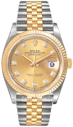 Rolex Datejust 36 Żółte złoto/18 karatowe żółte złoto Ø36 mm 126233-0017