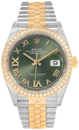 Rolex Datejust 36 Zielony/Stal Ø36 mm 126283RBR-0011