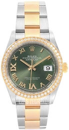 Rolex Datejust 36 Zielony/Stal Ø36 mm 126283RBR-0012