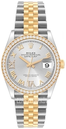 Rolex Datejust 36 Srebrny/Stal Ø36 mm 126283RBR-0017