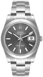 Rolex Datejust 41 Szary/Stal Ø41 mm 126300-0007
