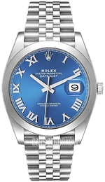 Rolex Datejust 41 Niebieski/Stal Ø41 mm 126300-0018