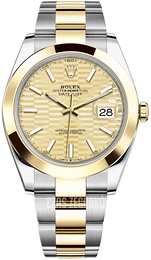 Rolex Datejust 41 Żółte złoto/18 karatowe żółte złoto Ø41 mm 126303-0021