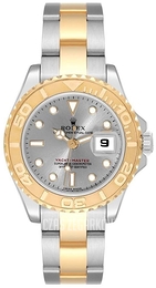 Rolex Yacht-Master Srebrny/18 karatowe żółte złoto Ø29 mm 169623