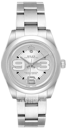 Rolex Oyster Perpetual Midsize Srebrny/Stal Ø31 mm 177200/10