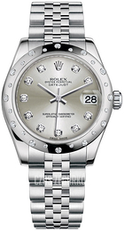 Rolex Datejust 31 Srebrny/Stal Ø31 mm 178344-0060