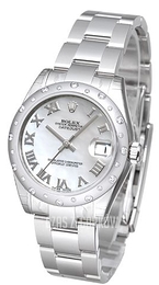 Rolex Datejust 31 Biały/Stal Ø31 mm 178344-0027