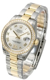 Rolex Datejust 31 Srebrny/Stal Ø31 mm 178383-0019