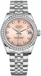 Rolex Datejust 31 Różowy/Stal Ø31 mm 178384-0045