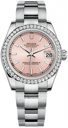 Rolex Datejust 31 Różowy/Stal Ø31 mm 178384-0059