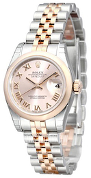 Rolex Perpetual 26 Różowe złoto/18 karatowe różowe złoto Ø26 mm 179161/18