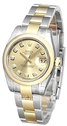 Rolex Lady-Datejust 26 Szampański/Stal Ø26 mm 179163-12