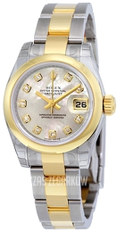 Rolex Lady-Datejust 26 Biały/Stal Ø26 mm 179163-14