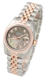 Rolex Lady-Datejust 26 Czarny/Stal Ø26 mm 179171-26