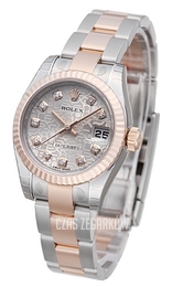 Rolex Lady-Datejust 26 Srebrny/Stal Ø26 mm 179171-38
