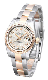 Rolex Lady-Datejust 26 Srebrny/Stal Ø26 mm 179171-51