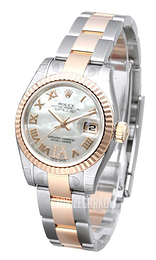 Rolex Lady-Datejust 26 Biały/Stal Ø26 mm 179171-52