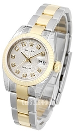 Rolex Lady-Datejust 26 Srebrny/Stal Ø26 mm 179173-41