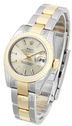 Rolex Lady-Datejust 26 Srebrny/Stal Ø26 mm 179173-42