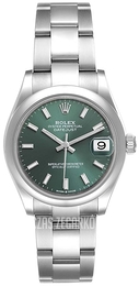 Rolex Datejust 31 Zielony/Stal Ø31 mm 278240-0011