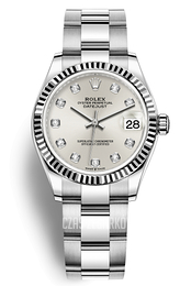 Rolex Srebrny/Stal Ø31 mm 278274-0029