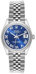 Rolex Datejust 31 Niebieski/Stal Ø31 mm 278274-0034