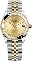 Rolex Datejust 31 Żółte złoto/18 karatowe żółte złoto Ø31 mm 278343RBR-0014
