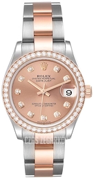 Rolex Datejust 31 Różowe złoto/Stal Ø31 mm 278381RBR-0023