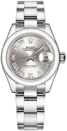 Rolex Lady-Datejust 28 Srebrny/Stal Ø28 mm 279160-0008