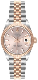 Rolex Lady-Datejust 28 Różowe złoto/Stal Ø28 mm 279171-0023