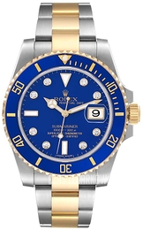 Rolex Submariner Niebieski/18 karatowe żółte złoto Ø40 mm 116613GLB-SB
