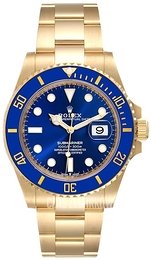 Rolex Submariner Niebieski/18 karatowe żółte złoto Ø41 mm 126618LB-0002