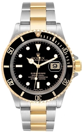 Rolex Submariner Czarny/Stal Ø40 mm 16613 BK