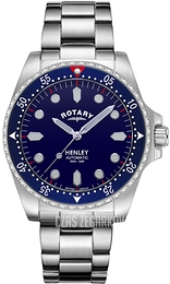 Rotary Henley Niebieski/Stal Ø42 mm GB05136/05
