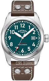Rotary Commando Zielony/Skóra Ø42 mm GS05470/73