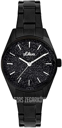 S.Oliver Classic Czarny/Stal Ø33 mm SO-3676-MQ