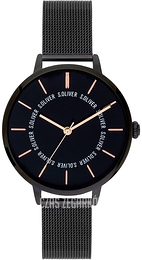 S.Oliver Other Czarny/Stal Ø36 mm SO-3697-MQ