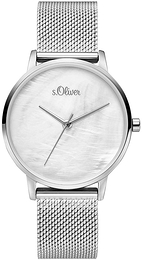 S.Oliver Other Szary/Stal Ø34 mm SO-3740-MQ