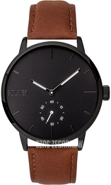 S.Oliver Other Czarny/Skóra Ø41 mm SO-3754-LQ