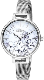 S.Oliver Other Niebieski/Stal Ø36 mm SO-3785-MQ