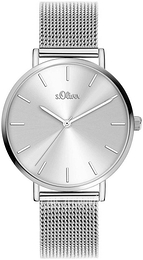 S.Oliver Other Srebrny/Stal Ø37 mm SO-3909-MQ