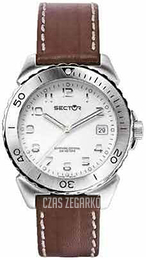 Sector Srebrny/Skóra Ø43 mm R2651450015