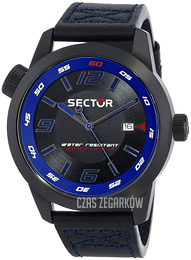 Sector Czarny/Skóra Ø48 mm R3251102020