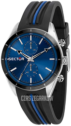 Sector Niebieski/Guma Ø44 mm R3251516004