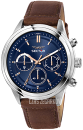 Sector 670 Niebieski/Skóra Ø45 mm R3251540001