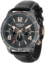 Sector Szary/Skóra Ø45 mm R3251575013