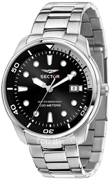 Sector Oversize Czarny/Stal Ø46 mm R3253102028