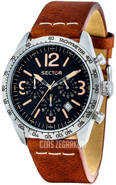 Sector Czarny/Skóra Ø44 mm R3271786014