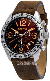 Sector Brązowy/Skóra Ø44 mm R3271786015